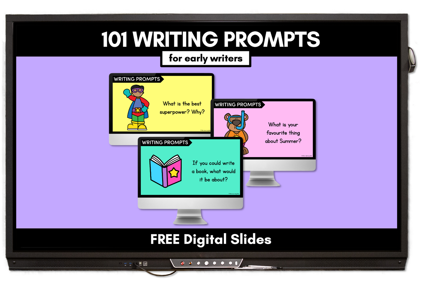 101 Free Kindergarten Writing Prompts for Journal Writing