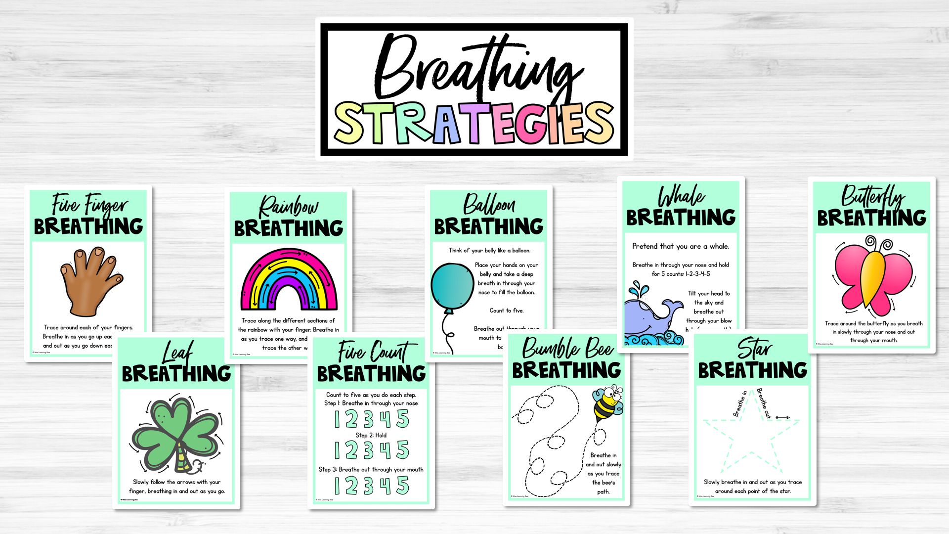 Mindfulness in the classroom has never been easier - Breathing Strateg –  Mrs Learning Bee