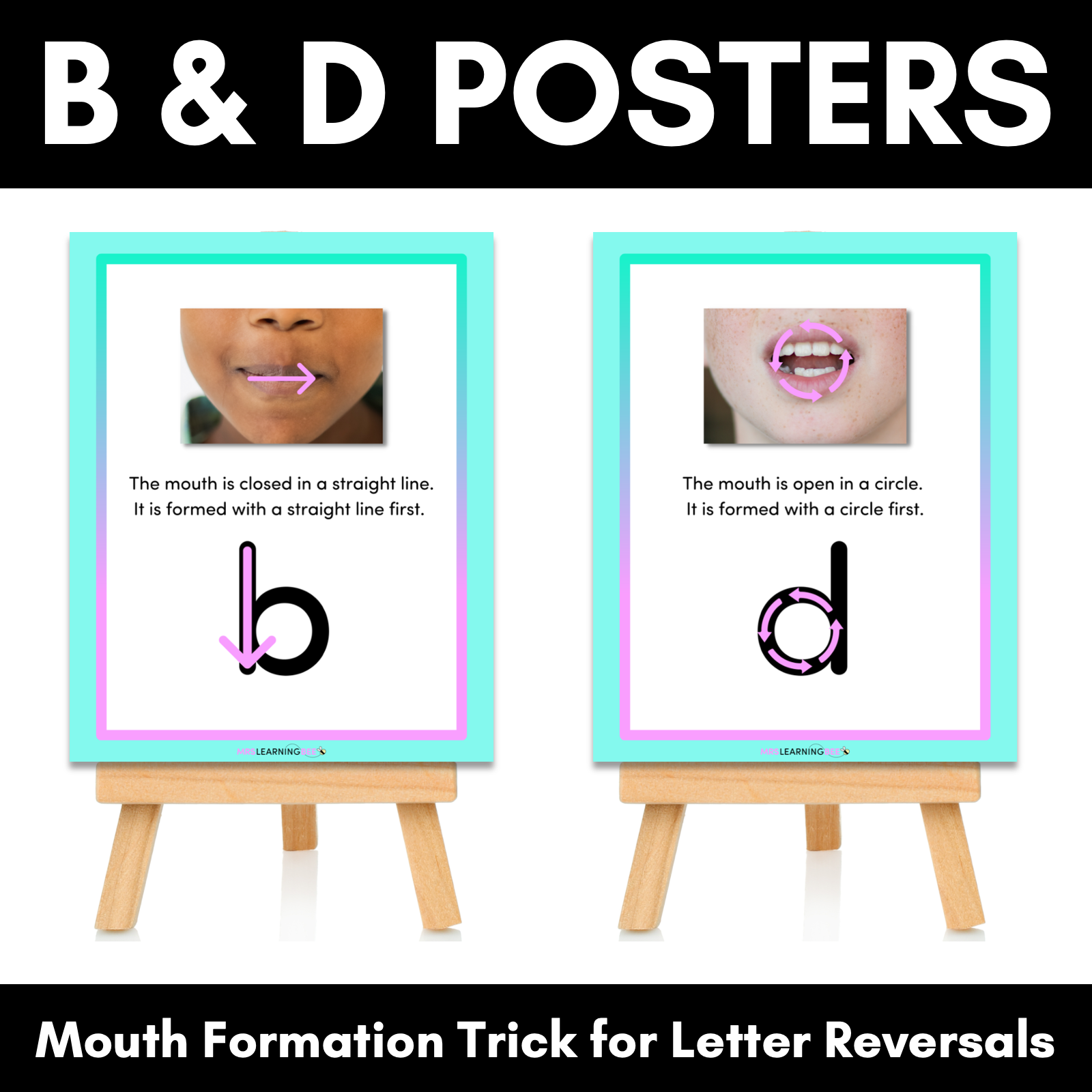 B & D FORMATION POSTERS - Mouth Articulation Trick – Mrs Learning Bee