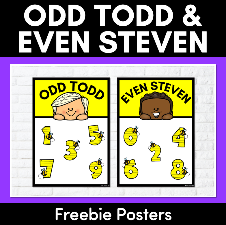 Even Steven Odd Todd anchor chart