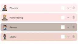 Visual Timetable