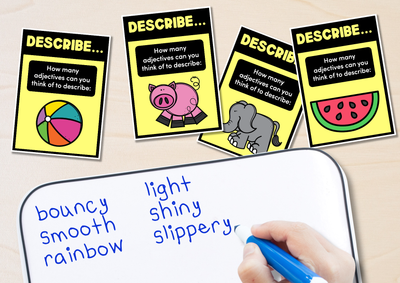 18+ Interactive Adjective Worksheets & Games for School