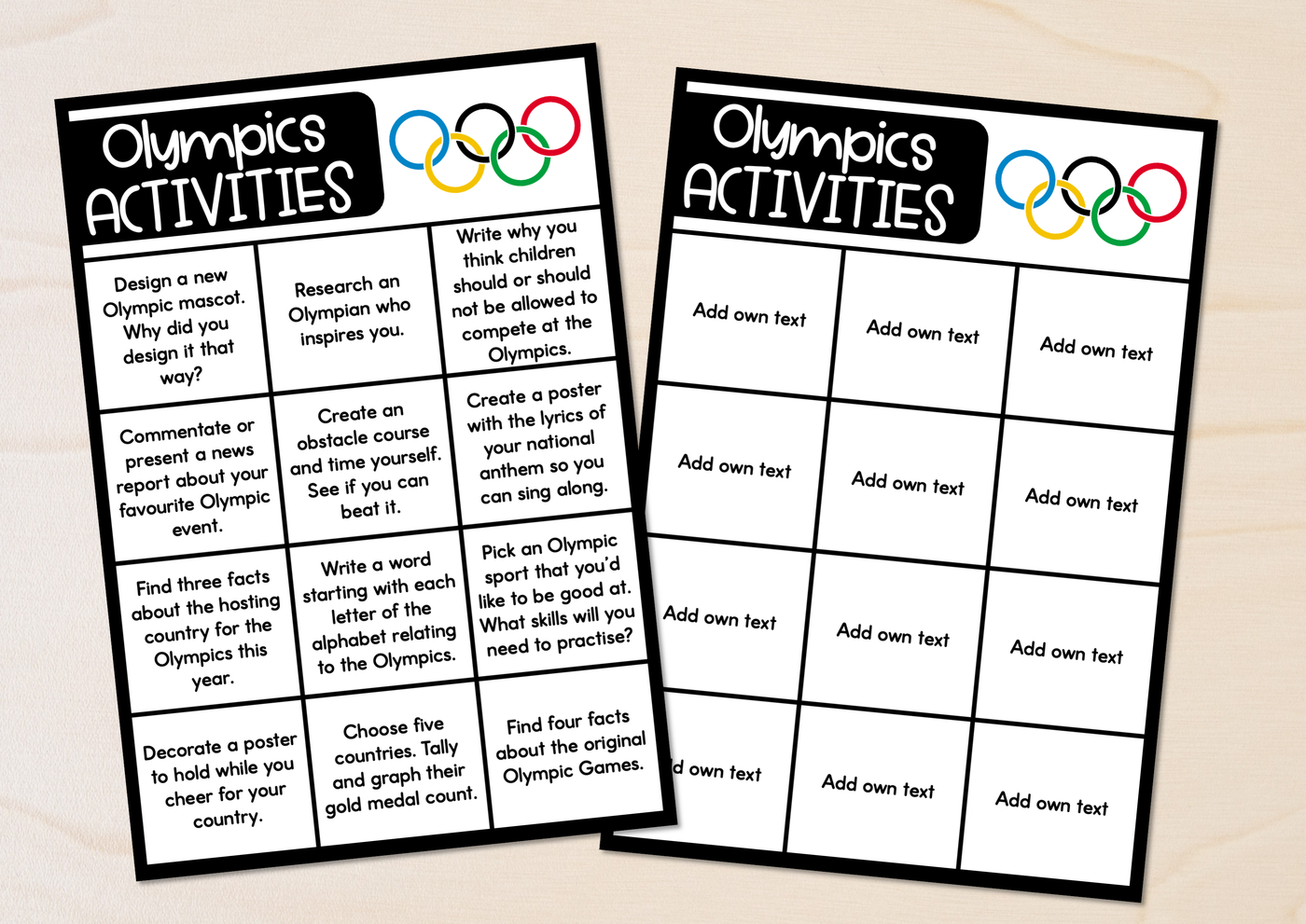 15 Olympic Games Classroom Activities for Students
