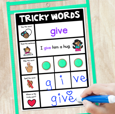 Words Ending with V for Kindergarten & Tips for Teaching