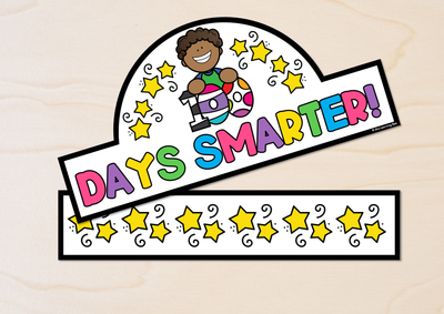 Free Printable 100 & 101 Days of School Crown, and other 100th & 101st Day of School Activities