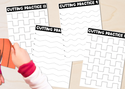 20+ Printable Kindergarten Cutting Worksheets & Activities