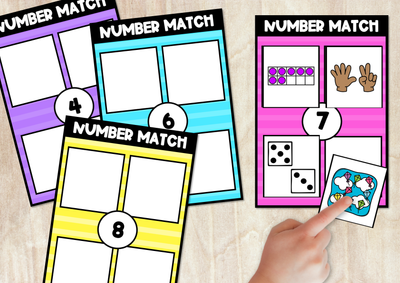 18 Best Printable Kindergarten Matching Worksheets & Games