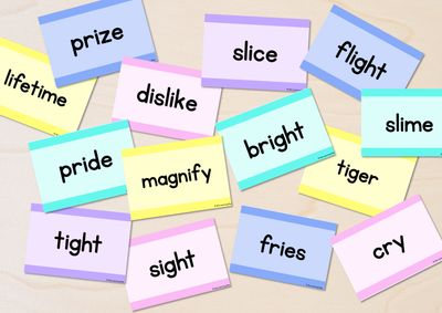 Long I Sound Words: Word Lists, Activities, and More