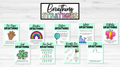 Mindfulness in the classroom has never been easier - Breathing Strategies and Mindfulness Worksheets for Kids