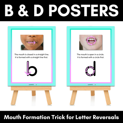 B & D FORMATION POSTERS - Mouth Articulation Trick