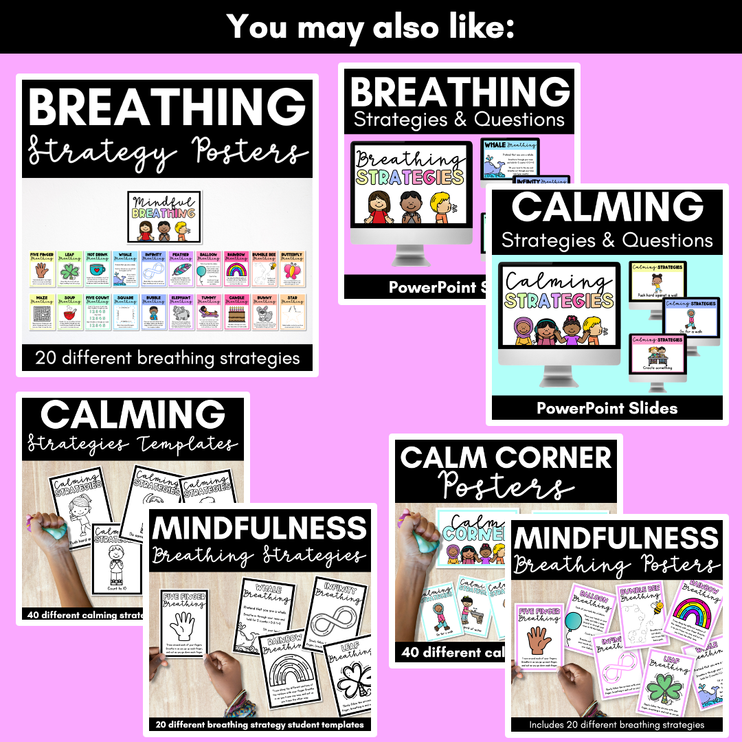 RAINBOW Calm Corner Ideas - Mindfulness and Calming Strategies for Children