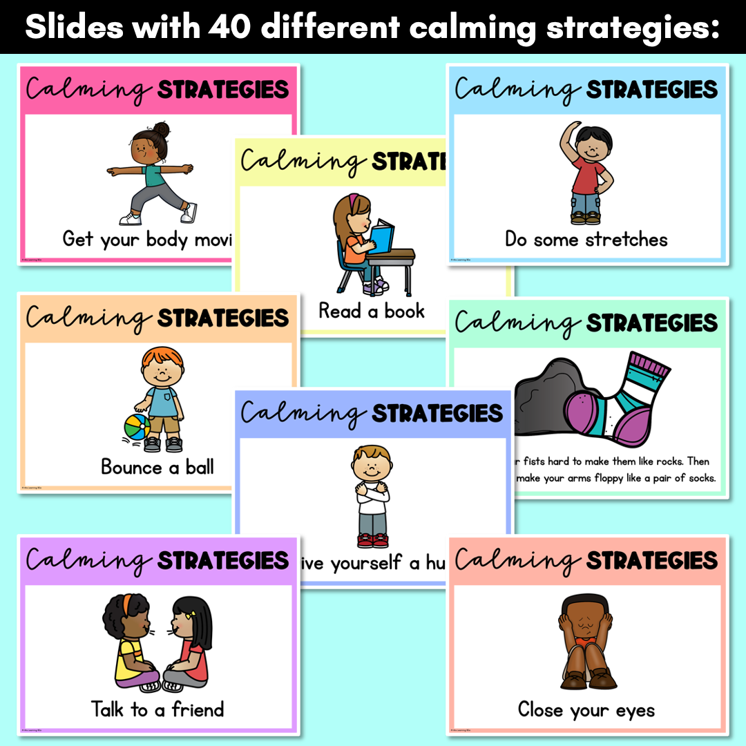 Calming Strategies for Children - Mindfulness in the Classroom POWERPOINT