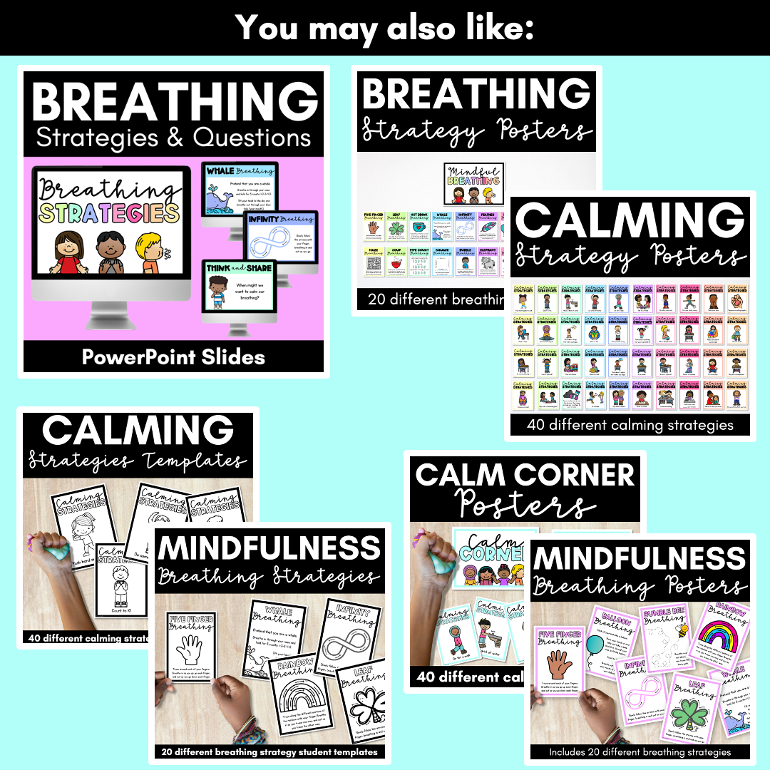 Calming Strategies for Children - Mindfulness in the Classroom POWERPOINT