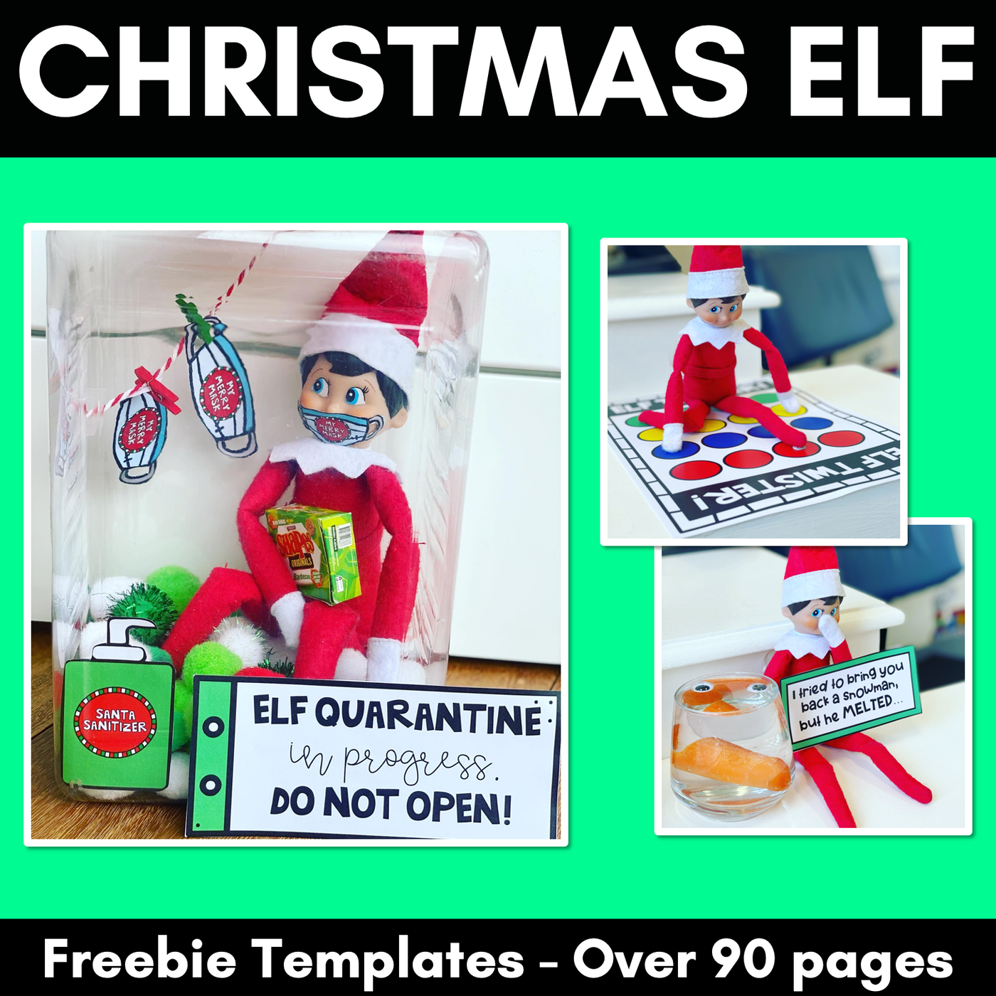 Christmas Elf Activities - Free Elf on the Shelf Printables