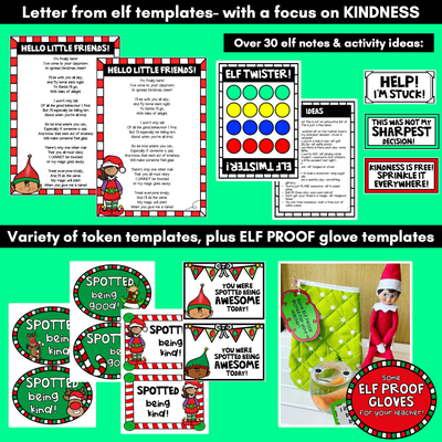 Christmas Elf Activities - Free Elf on the Shelf Printables