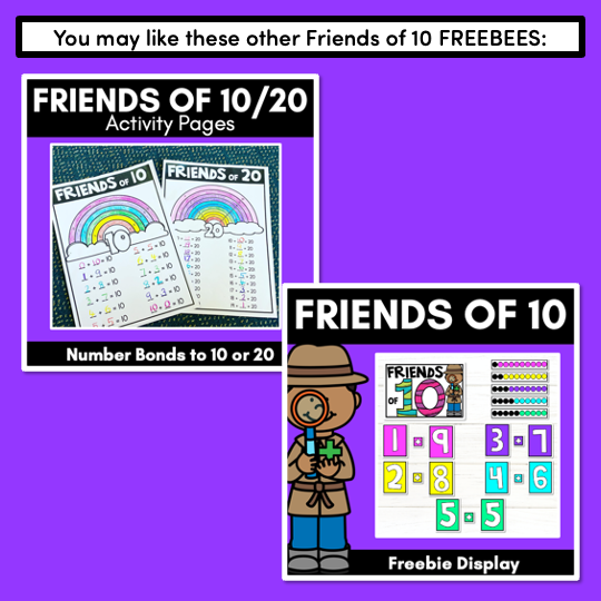 Friends of Ten Activity Pages
