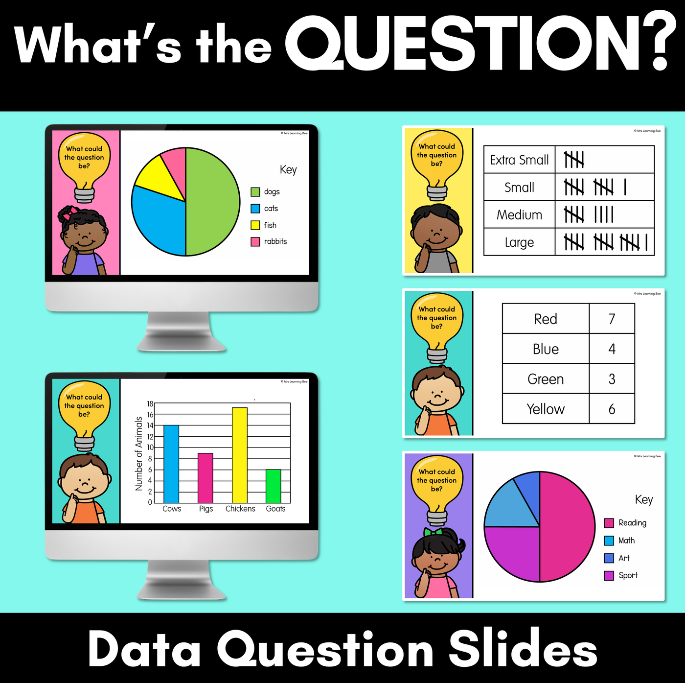 What's the Question - Data Question Slides