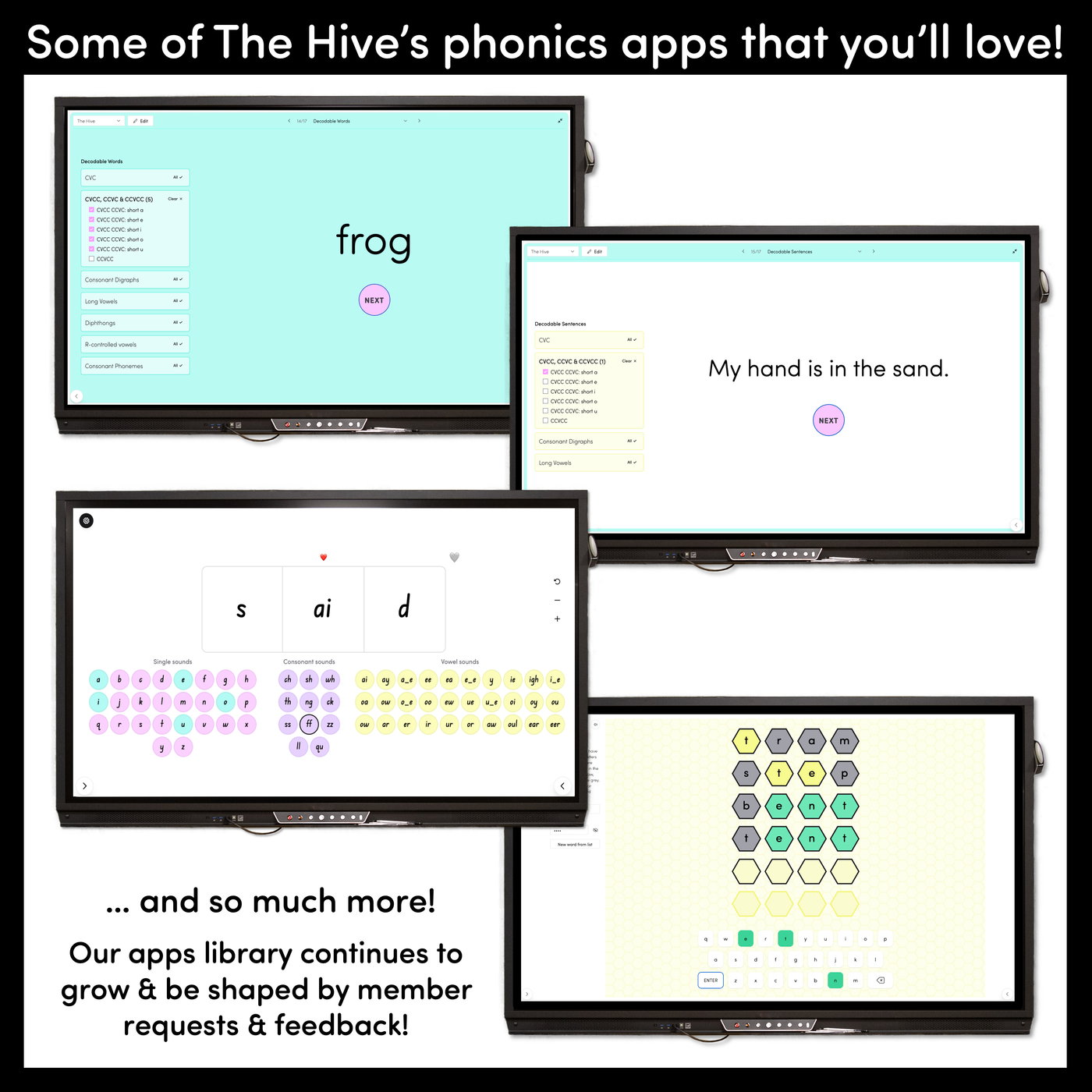 READ THE ROOM - Decodable Words Phonics Activity - Consonant Digraph NG QU and X