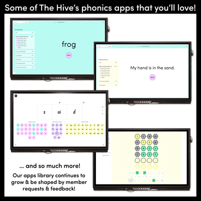 READ THE ROOM - Decodable Words Phonics Activity - Consonant Digraph NG QU and X