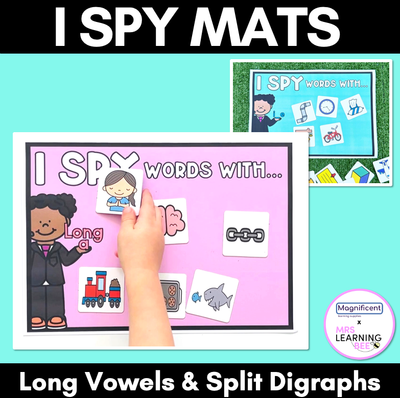 I Spy - Games for Long Vowels & Split Digraphs
