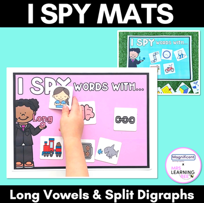 Long Vowels & Split Digraphs Magnificent Bundle