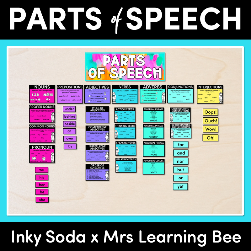 Parts of Speech - Inky Soda Collection