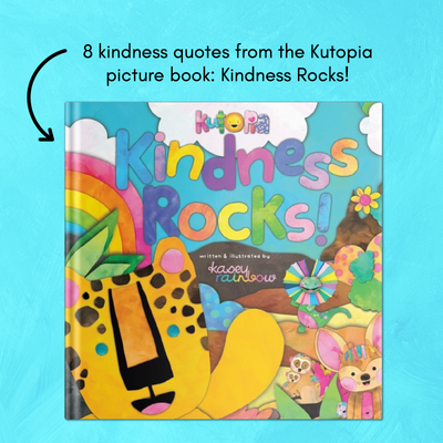 Kutopia Kindness Quotes - Kindness Colouring Pages