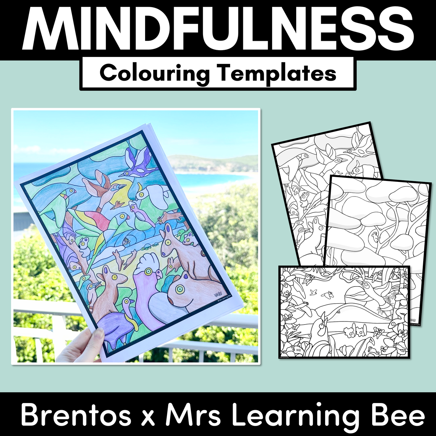 Mindfulness Colouring - The Brentos Collection