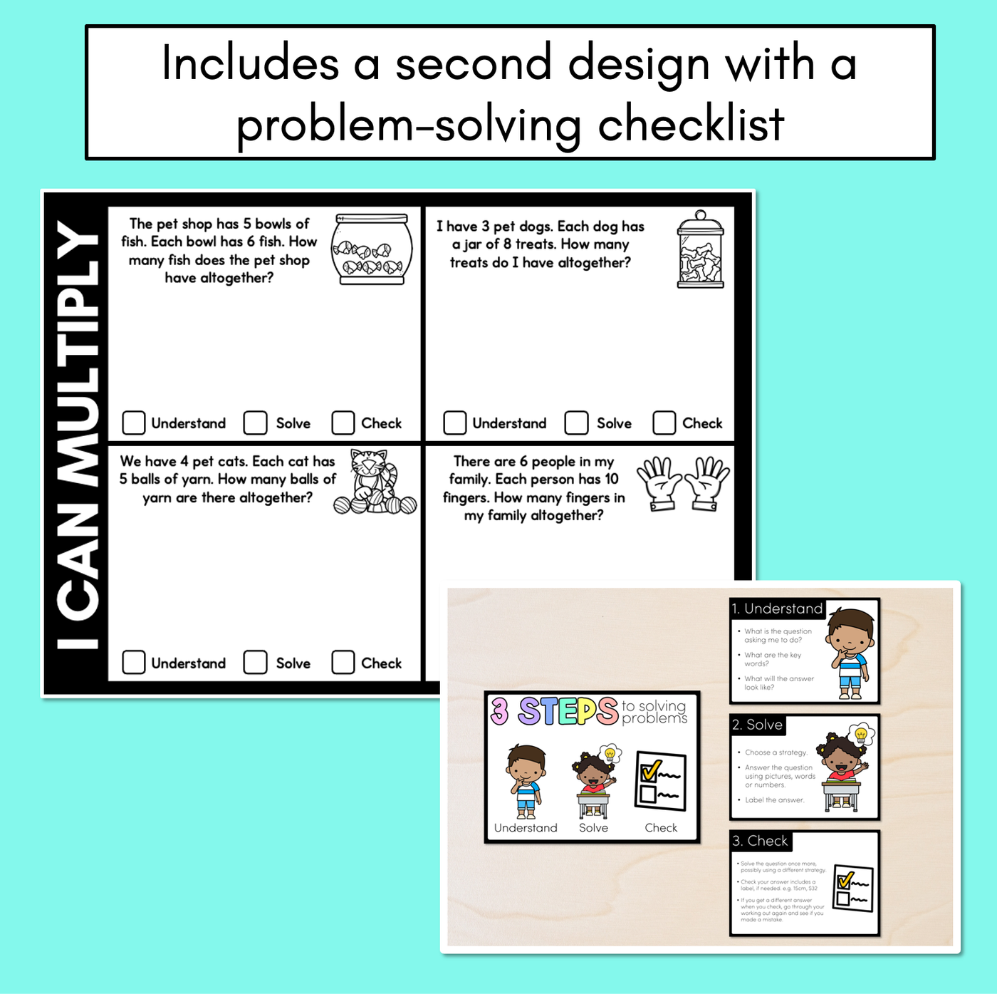 Multiplication Word Problem Worksheets