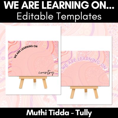 We Are Learning On Posters - Muthi Tidda - Tully