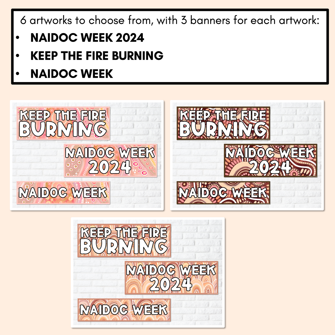 NAIDOC WEEK 2024 Editable Headers - Holly Sanders