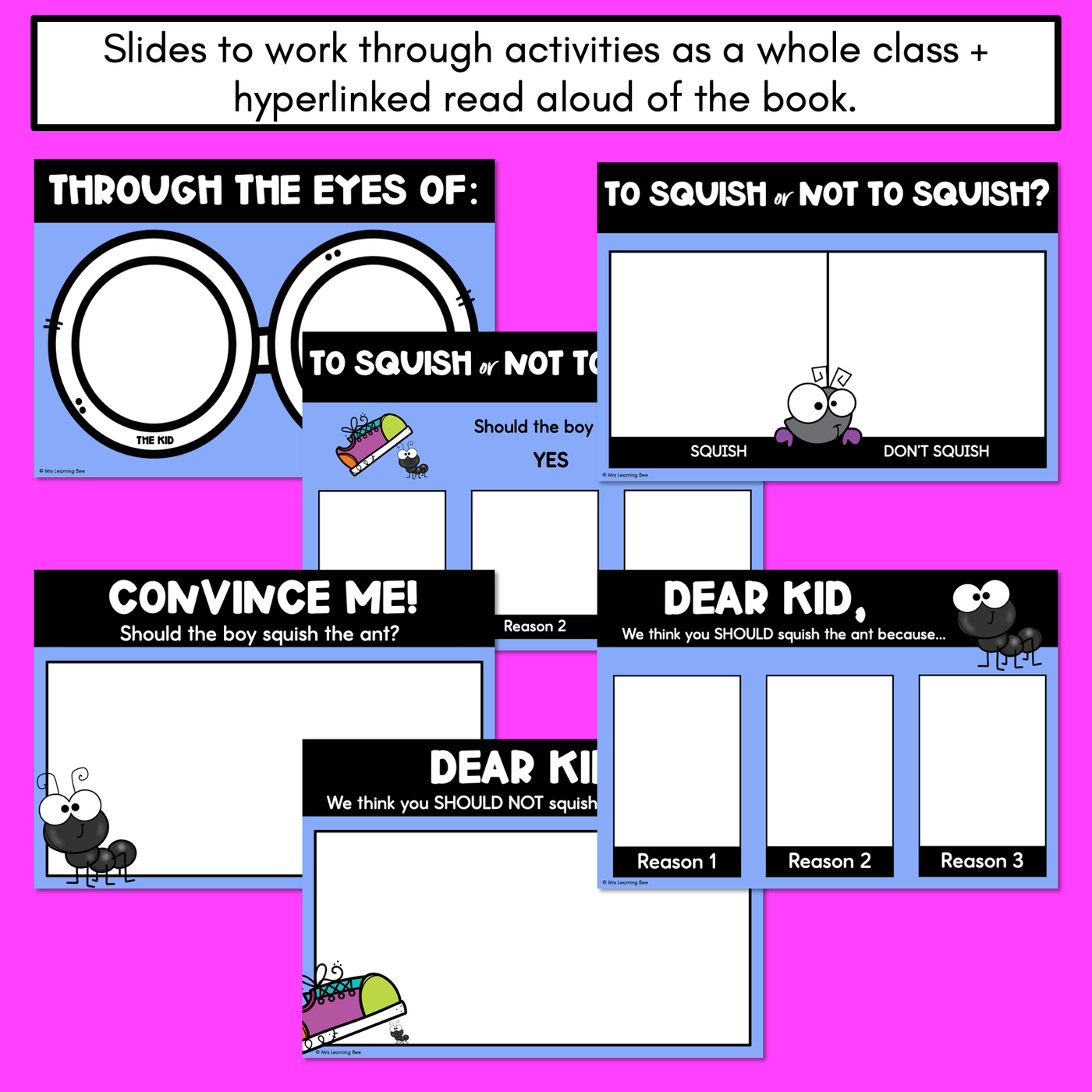 Persuasive Writing Templates & Slides - Hey, Little Ant
