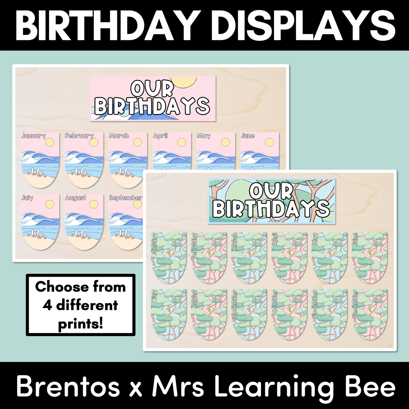 BIRTHDAYS DISPLAYS - The Brentos Collection
