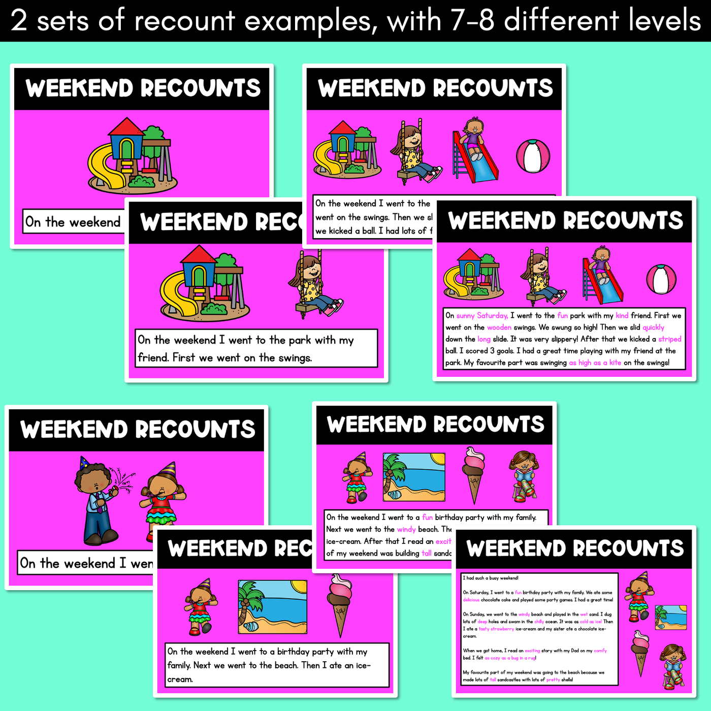 Recount Writing PowerPoint