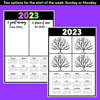 2023 Calendar Templates