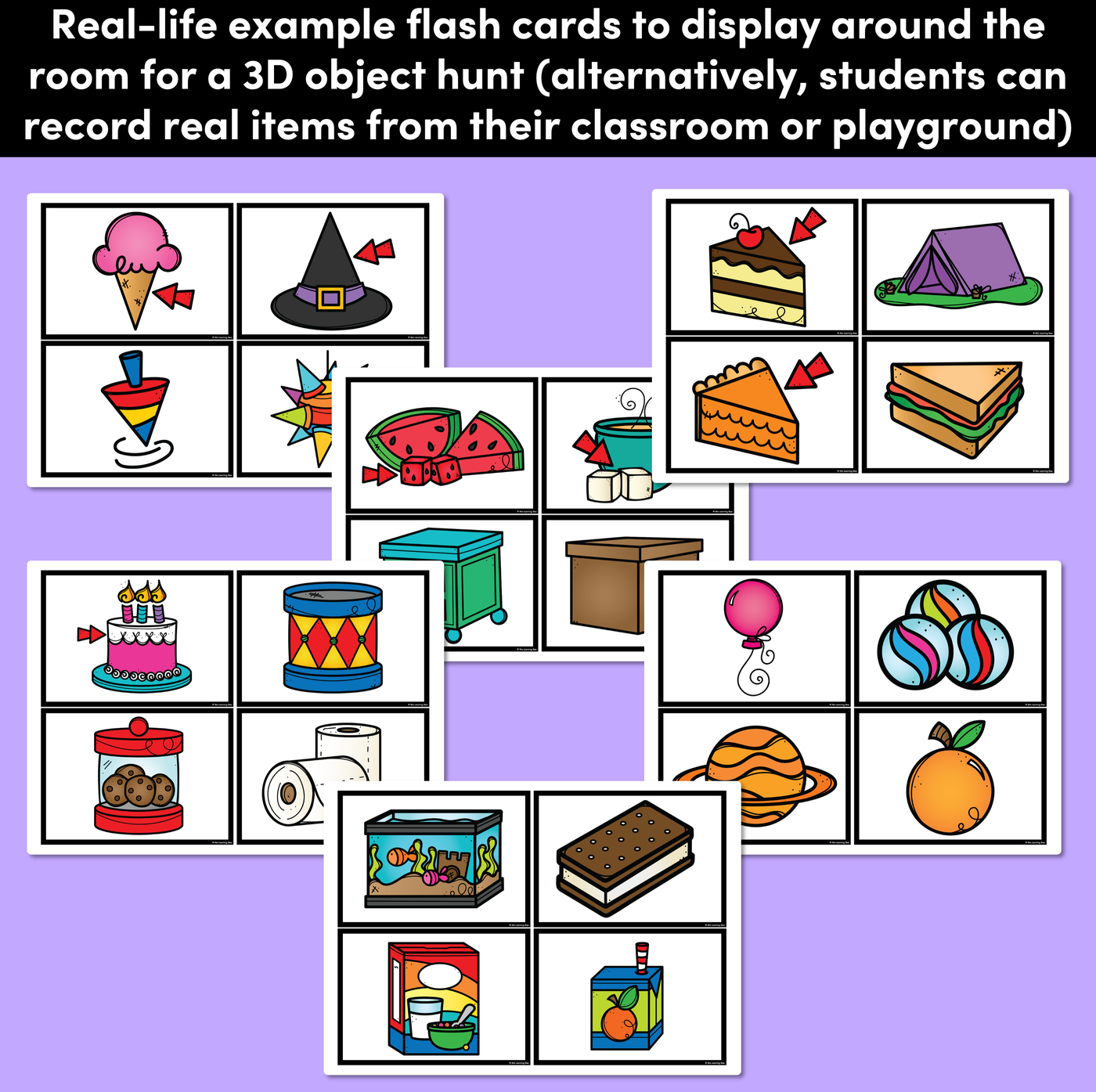 3D Object Hunt - Differentiated