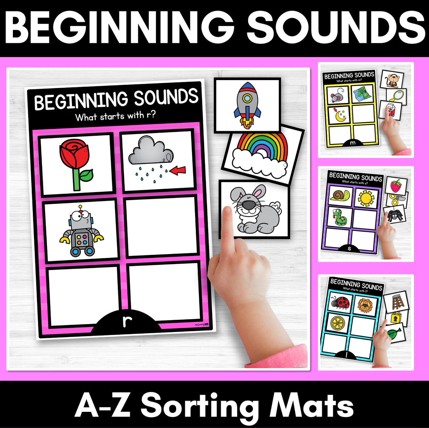 Beginning Sound Sort - Phonological Awareness Activity