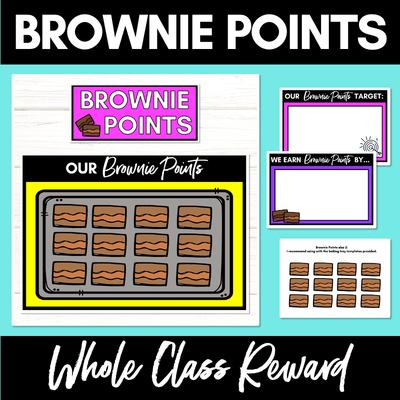 Brownie Point Class Reward System | Whole Class Reward