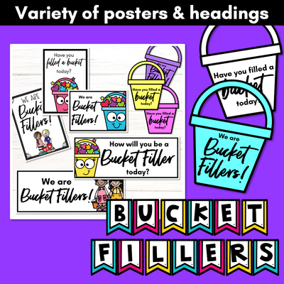 Bucket Filler Activities & Displays
