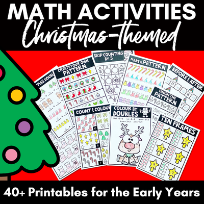 Christmas Activities for Kindergarten - Christmas Maths Activities