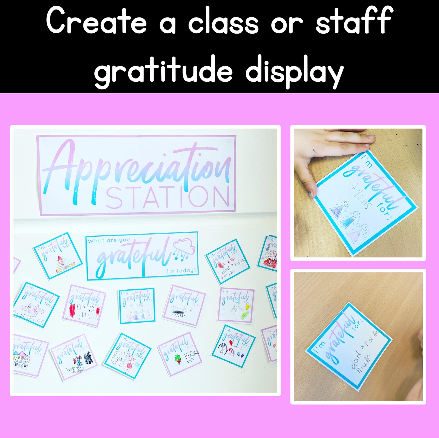 Appreciation Station - Classroom or Staffroom Gratitude Display