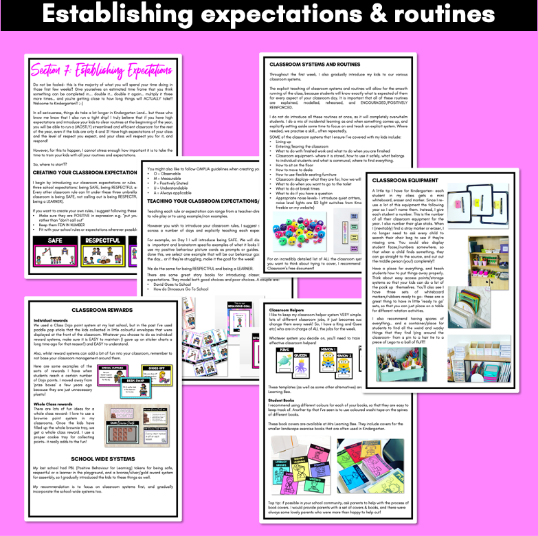 Establishing Classroom Expectations | A K-6 Guide