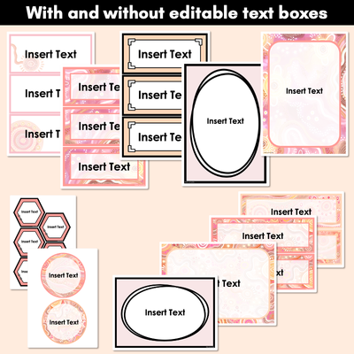 EDITABLE LABELS- The Jagun Collection