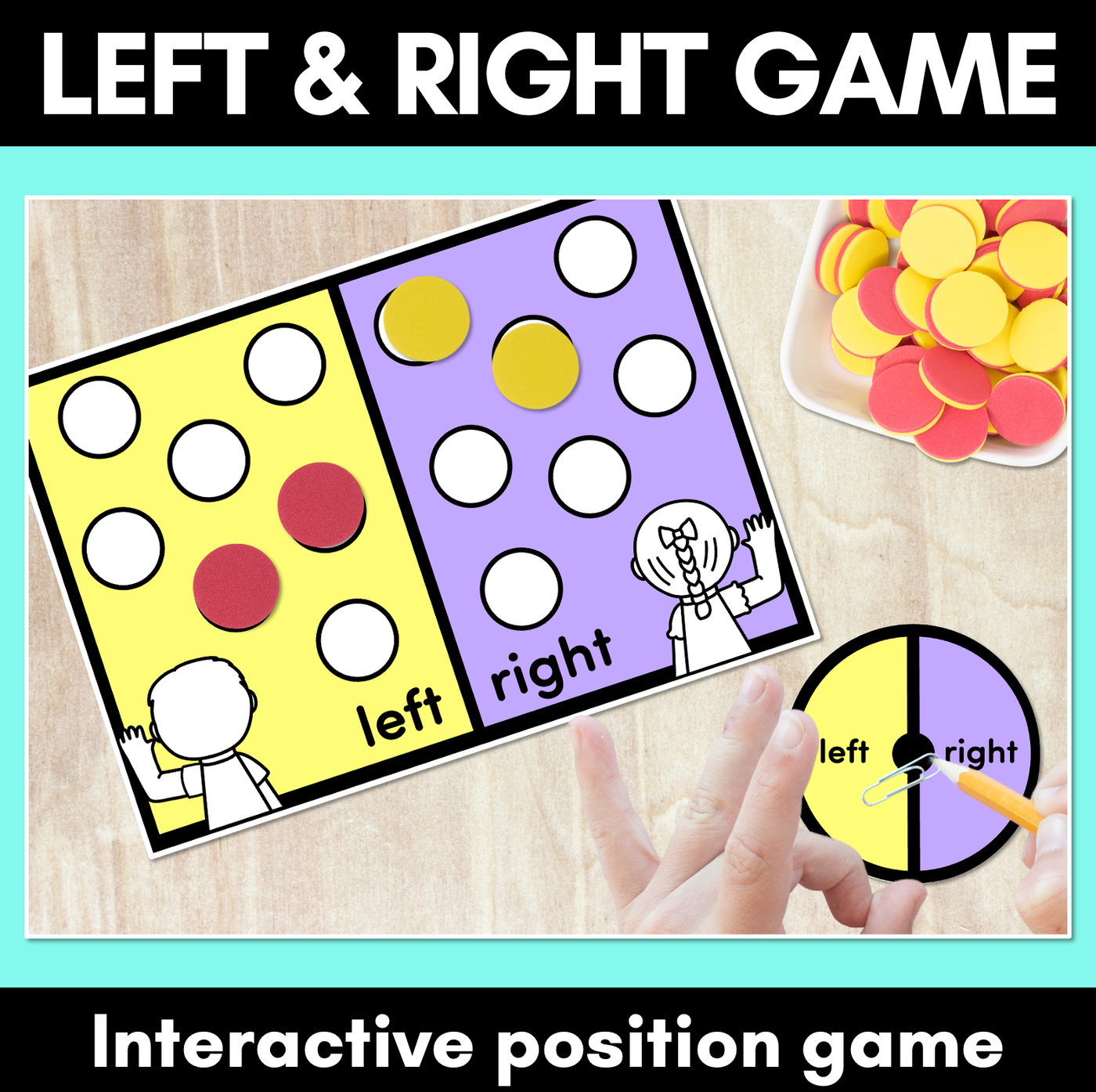 Left and Right Interactive Position Game