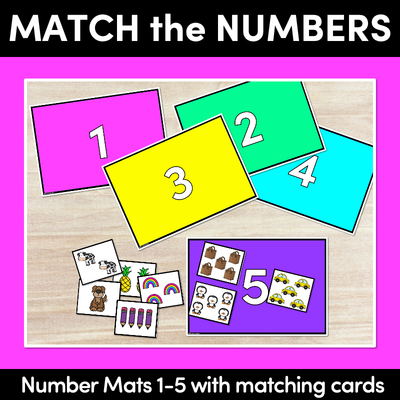 Number Matching Mats