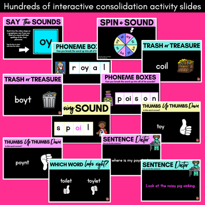 Diphthongs | OY Sound Powerpoint