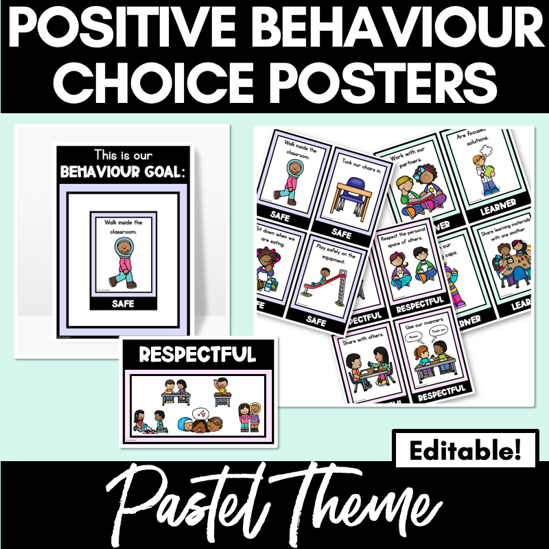 good behaviour posters