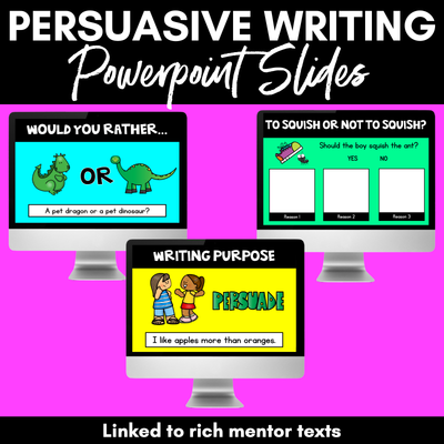 Persuasive Writing PowerPoint Slides
