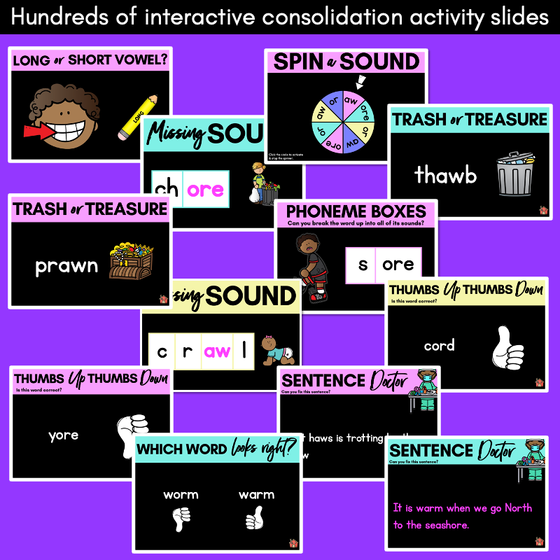 R Controlled Vowels | Or Sound Powerpoint