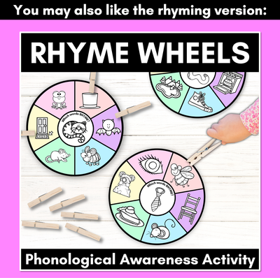 Syllable Wheels | Phonological Awareness